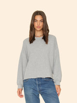 XIRENA HONOR SWEATSHIRT IN HEATHER GREY