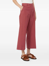 WEEKEND MAX MARA COTTON & LINEN PANTS