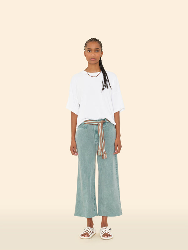 XIRENA RIANNE PANT IN MINERAL GREEN