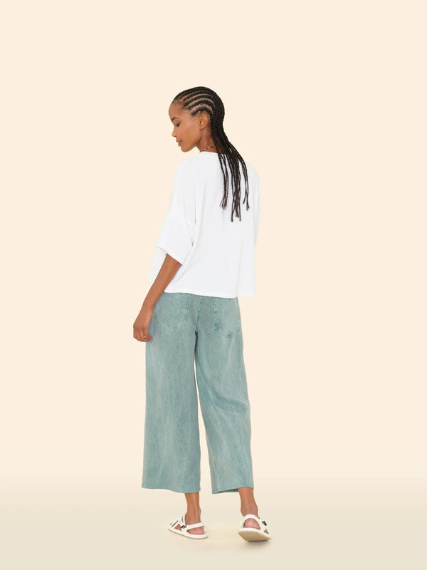 XIRENA RIANNE PANT IN MINERAL GREEN