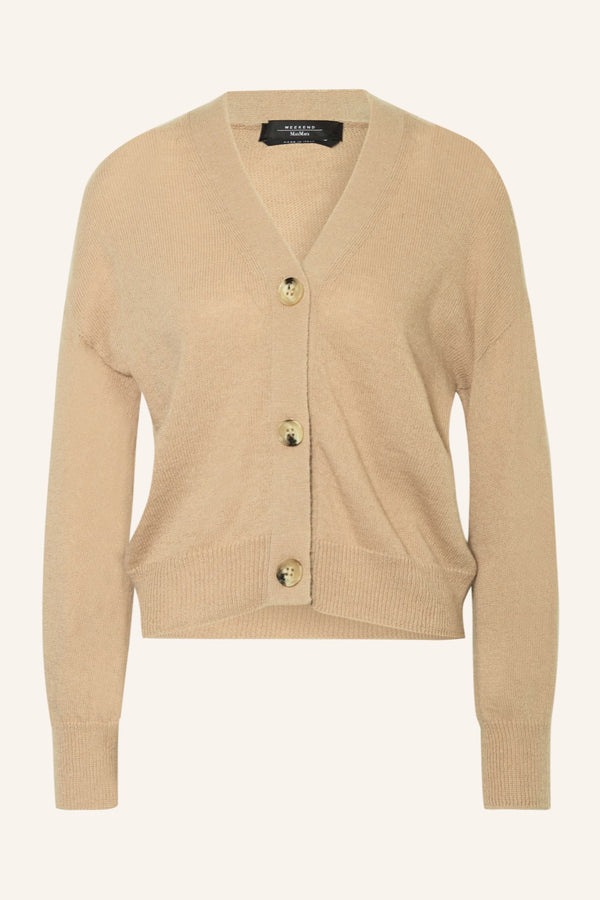 WEEKEND MAX MARA MOHAIR-BLEND CARDIGAN Sold Out
