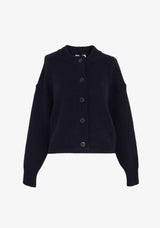 FRAME FEMME CHUNKY CARDIGAN IN NAVY