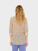 XIRENA BEAU SHIRT IN silk-cotton SUN PETALS
