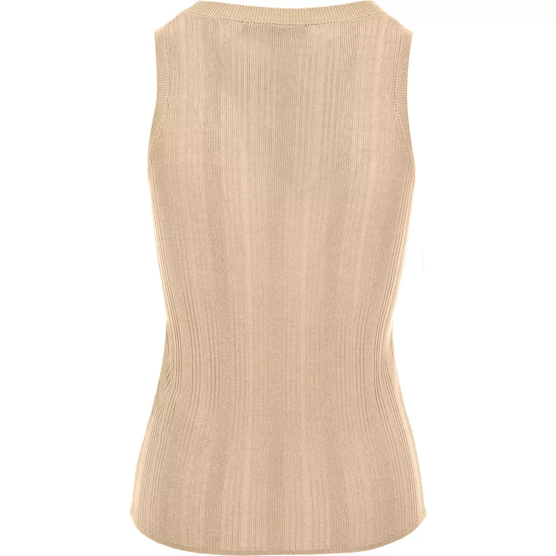 WEEKEND MAX MARA RIBBED VEST