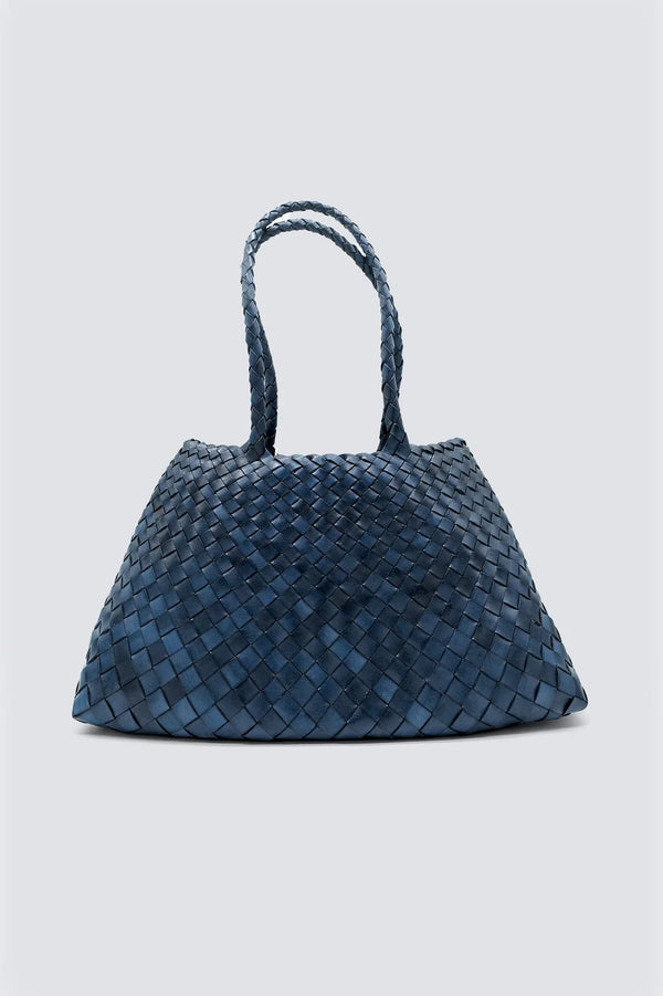 DRAGON DIFFUSION SANTA CROCE BIG BAG IN MARINE