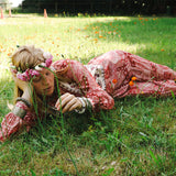 MAISON HOTEL TINA DRESS IN VOLCANO