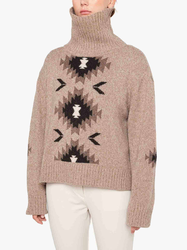 WE NORWEGIANS HOVDEN SWEATER IN SAND