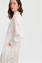 LISA CORTI NAOSHIMA DRESS IN WHITE