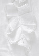 SKALL STUDIO CLEO BLOUSE IN OPTIC WHITE