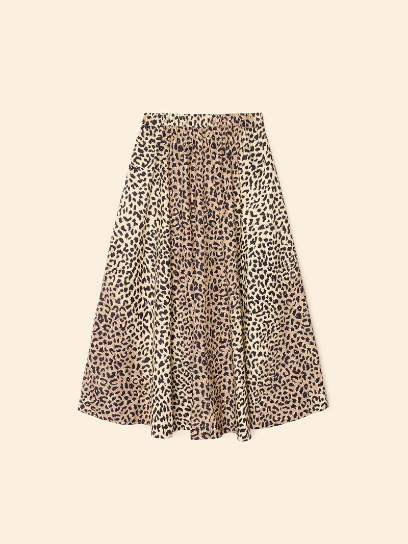 XIRENA GWYNN SKIRT IN CALICO