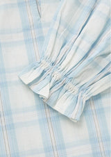 SKALL STUDIO NEWMOON BLOUSE IN VINTAGE CHECK