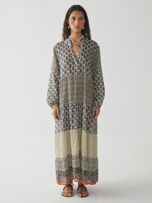 MAISON HOTEL DADA DRESS IN SUNRISE BLUE Sold Out
