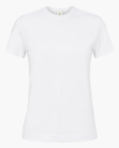 NINETY PERCENT DREW T-SHIRT IN WHITE