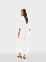 XIRENA BODEN DRESS IN WHITE