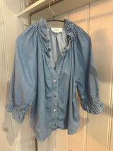 PRE-OWNED BASH BLOUSE XS/S RRP £195