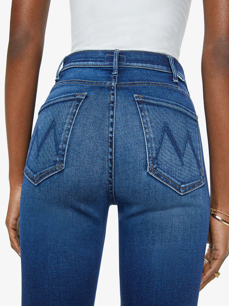 MOTHER THE HUSTLER ANKLE JEANS IN TAKING CHANCES