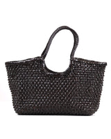 DRAGON DIFFUSION NANTUCKET CACTUS IN DARK BROWN & POM POM LINER