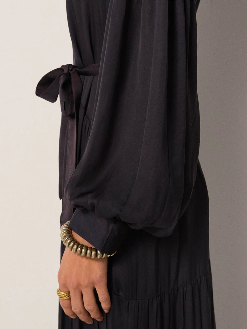 MAISON HOTEL NISHA DRESS IN OBSIDIAN BLUE