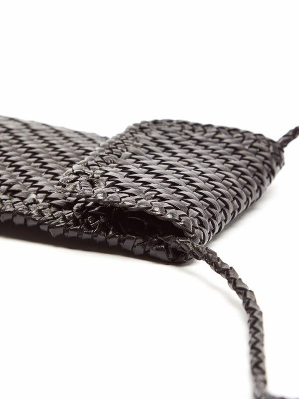 DRAGON DIFFUSION PHONE CROSS BODY IN DARK BROWN