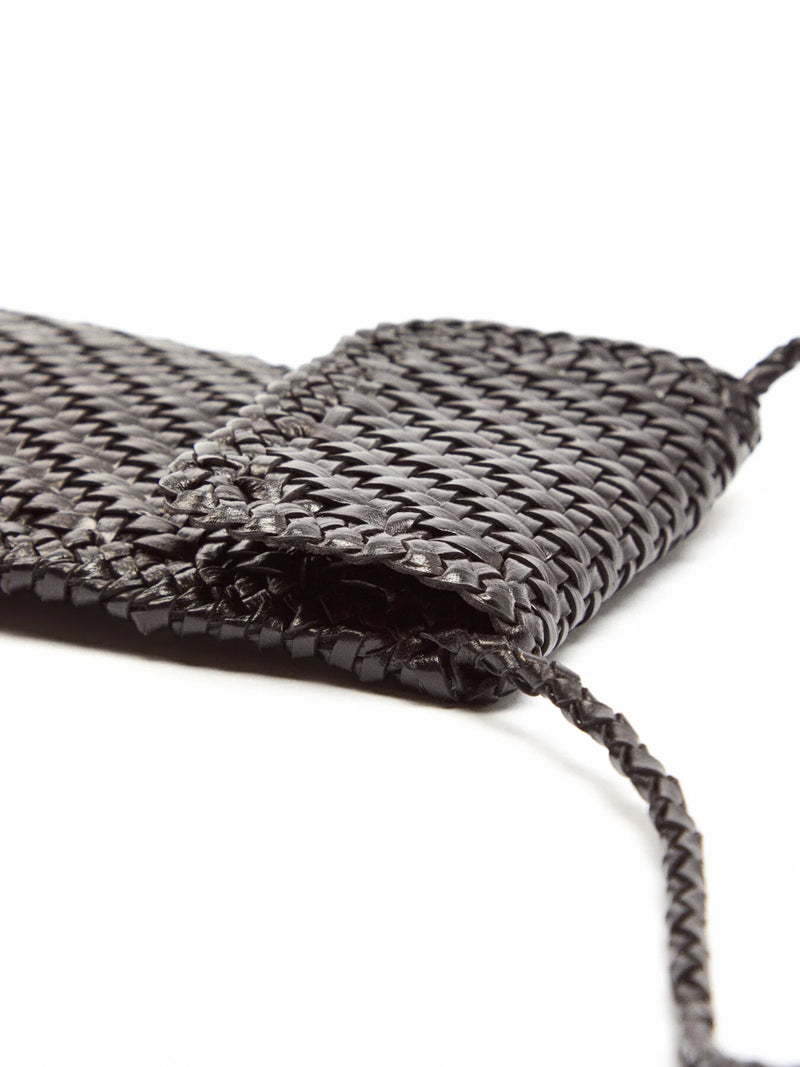 DRAGON DIFFUSION PHONE CROSS BODY IN DARK BROWN