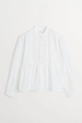 SKALL STUDIO LEILI SHIRT IN OPTIC WHITE