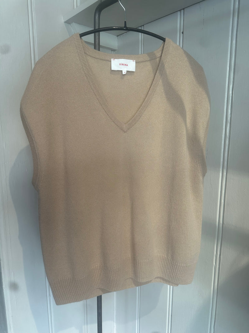 PRE-OWNED XIRENA CASHMERE SWEATER VEST L/XL RRP £354