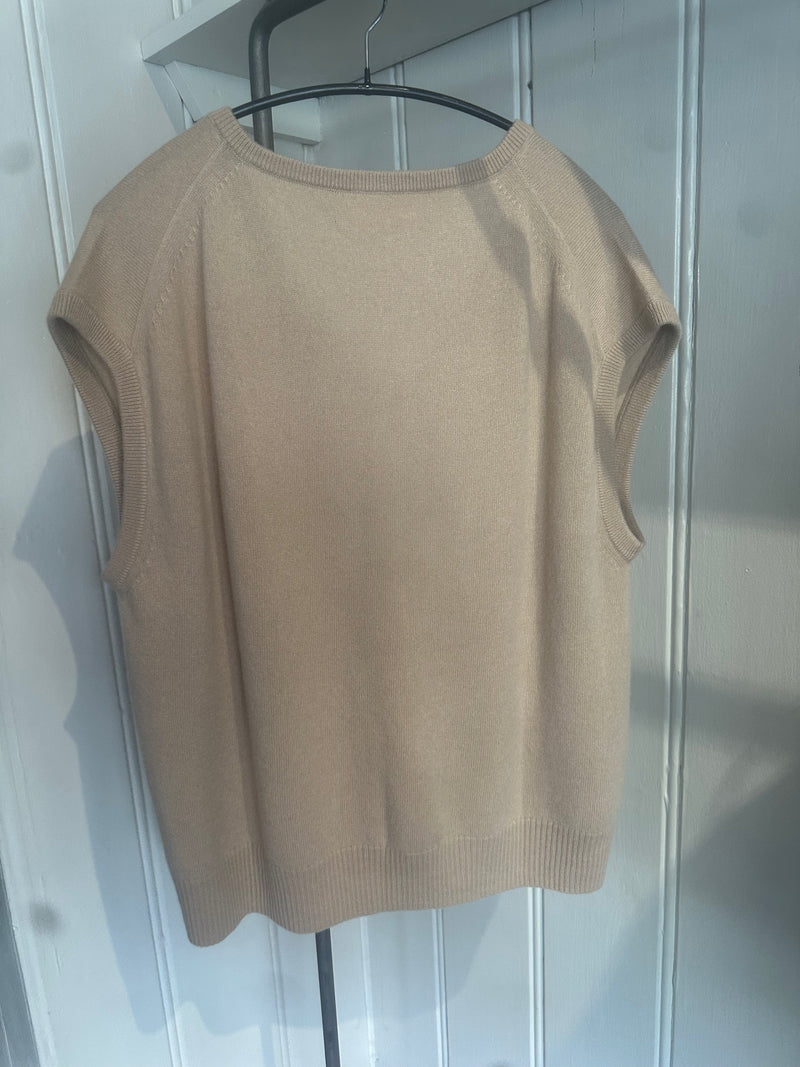 PRE-OWNED XIRENA CASHMERE SWEATER VEST L/XL RRP £354