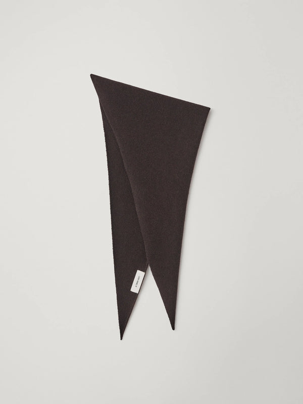 LISA YANG FLORIANNE SCARF IN DARK OAK