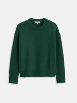 ALEX MILL NOTTINGHILL SWEATER IN GREEN