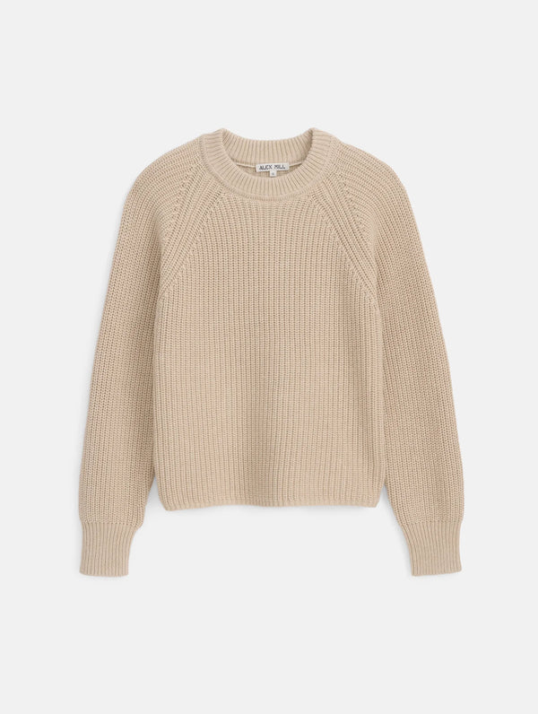 ALEX MILL AMALIE SWEATER IN SAND