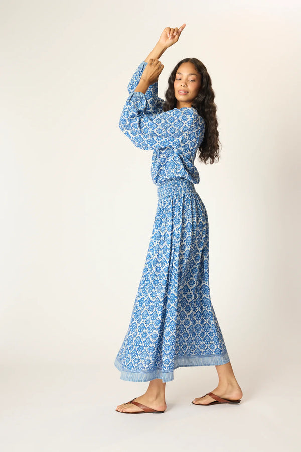 CHUFY LENA BLOUSE IN KLAUS BLUE