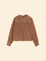XIRENA BENJI JACKET IN BROWN SABLE