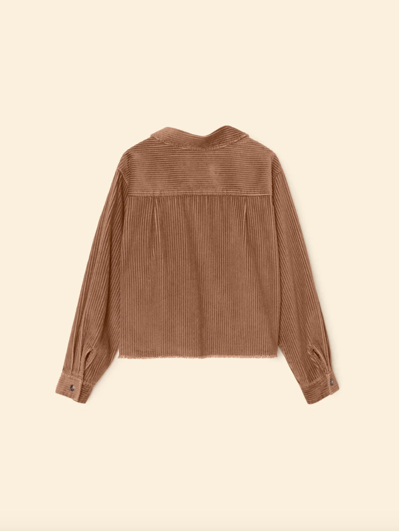 XIRENA BENJI JACKET IN BROWN SABLE