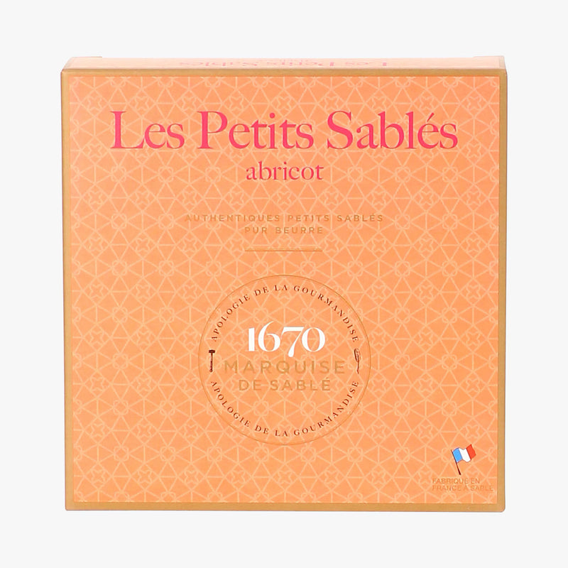 LA SABLESIENNE LES PETITS SABLES CHRISTMAS APRICOT SHORTBREAD