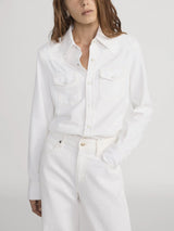 FRAME THE CLASSIC SHIRT IN AU NATURAL CLEAN