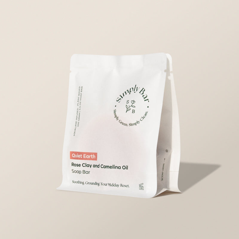 SIMPLY BAR QUIET EARTH SOAP BAR 100g