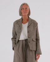 STUDIO WYLDER GEORGE JACKET IN LICHEN