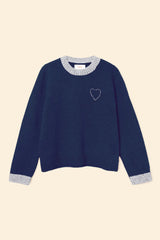 XIRENA VALENTIN SWEATER IN BLUE
