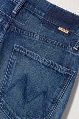MOTHER THE KICK IT HIGH-RISE STRAIGHT LEG JEANS
