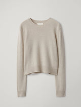 LISA YANG MABLE SWEATER IN OYSTER