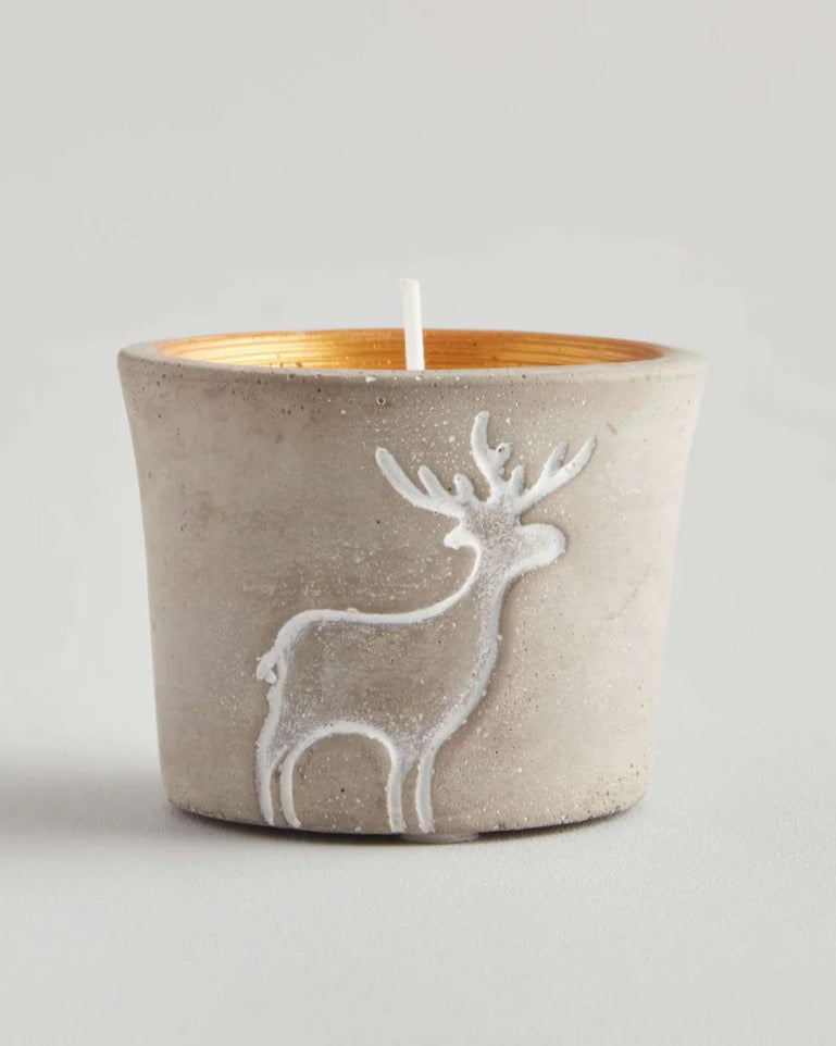 Reindeer Candle