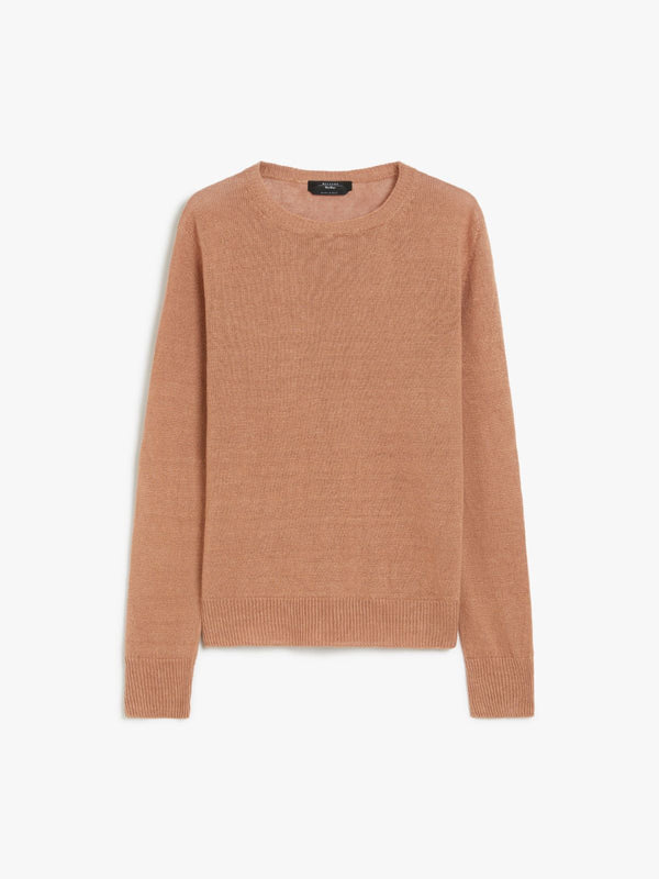 WEEKEND MAX MARA ATZECO SOFT LINEN JUMPER