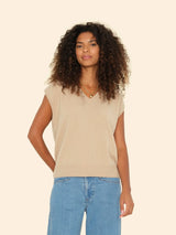 XIRENA VAL SWEATER IN CAMEL