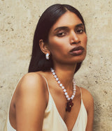 LIZZIE FORTUNATO ZELLIGE HOOPS IN BLUE LACE