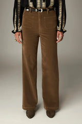 MAISON HOTEL ROMEO PANT IN MID-BROWN