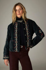 MAISON HOTEL BRETON JACKET IN VELVET
