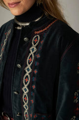 MAISON HOTEL BRETON JACKET IN VELVET