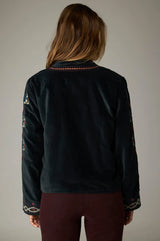 MAISON HOTEL BRETON JACKET IN VELVET