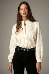 MAISON HOTEL RENATA BLOUSE IN CHANTILLY