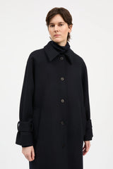 SKALL MACY COAT IN NAVY